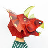 kit - 3d mask - triceratops by clockwork soldier