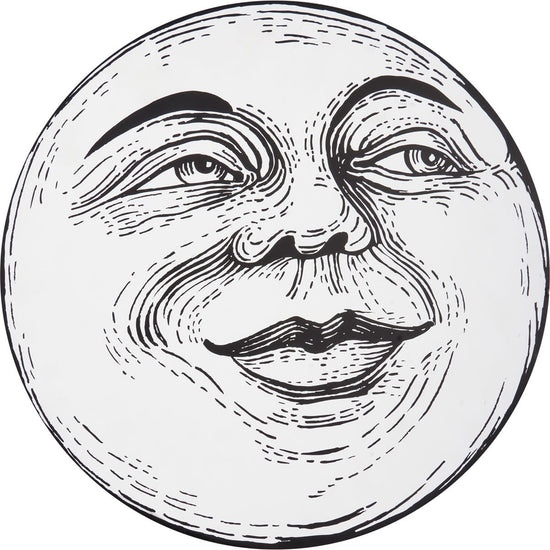 wall decor - man in the moon by primitives by kathy