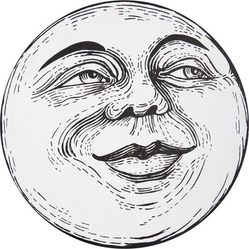 wall decor - man in the moon by primitives by kathy