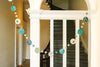 garland - recycled cotton paper - moons & stars by east end press