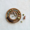 serving tray ring - mango wood - natural by creative co-op