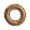 serving tray ring - mango wood - natural by creative co-op