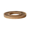 serving tray ring - mango wood - natural by creative co-op