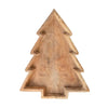 tray - tree shaped - natural mango wood by creative co-op
