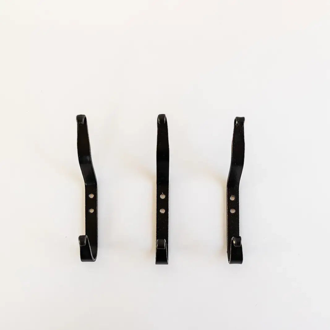 hook - manor - wrought iron - single by millstream home