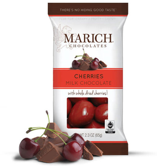 candy - milk chocolate cherries by redstone foods inc