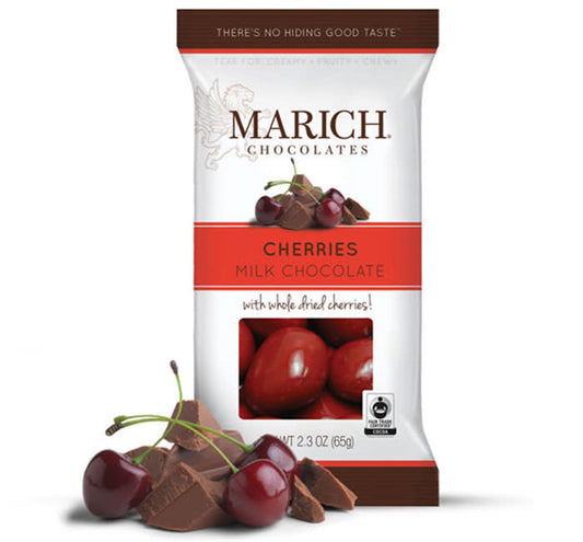 candy - milk chocolate cherries by redstone foods inc
