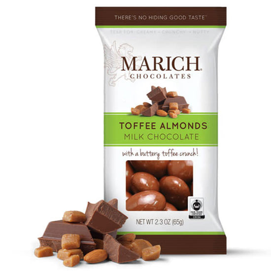 candy - milk toffee almonds by redstone foods inc