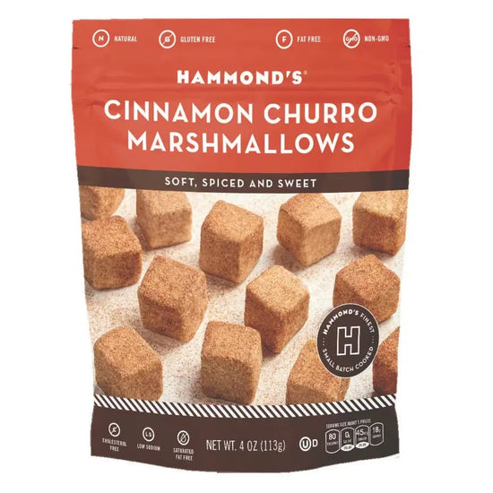 candy - marshmallows - cinnamon churro by redstone foods inc
