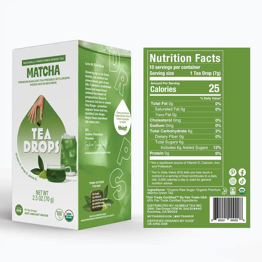 tea drops - 10-count box by tea drops