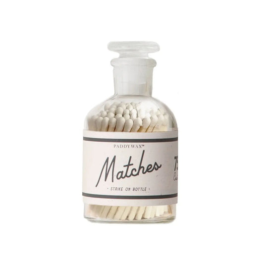 matches - glass bottle by paddywax