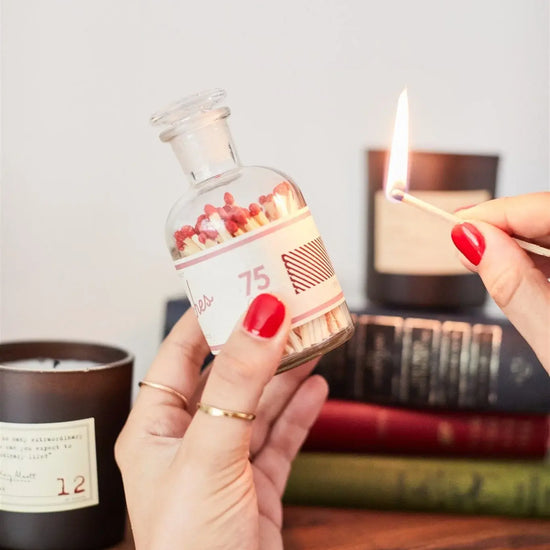 matches - glass bottle by paddywax