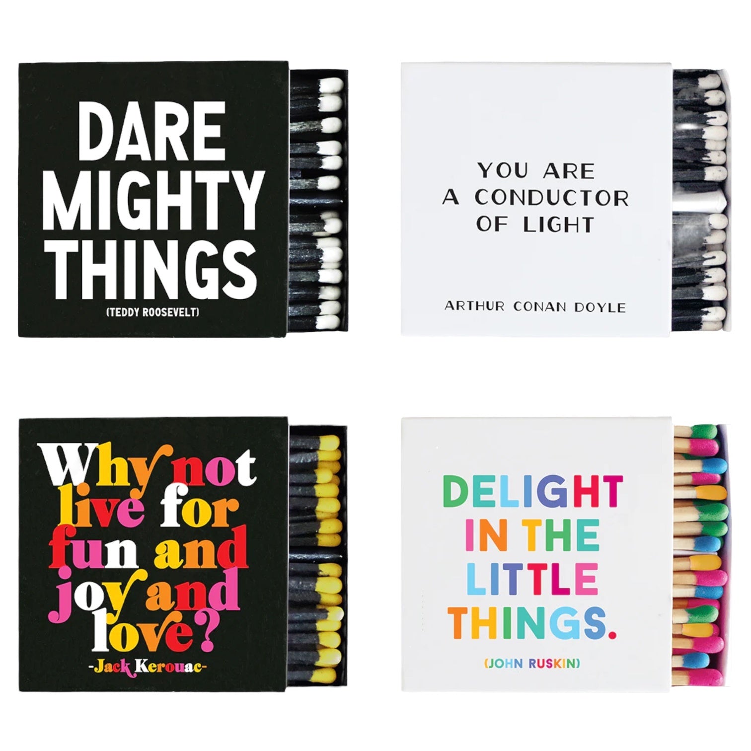 matchboxes - quotable by quotable cards