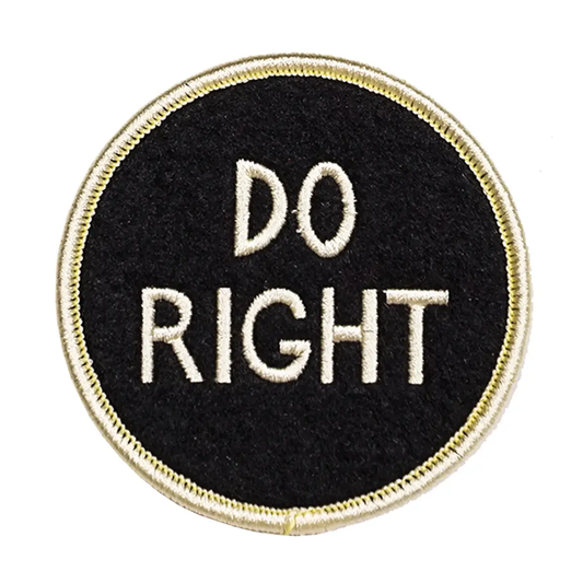 Patch | Embroidered | Do Right