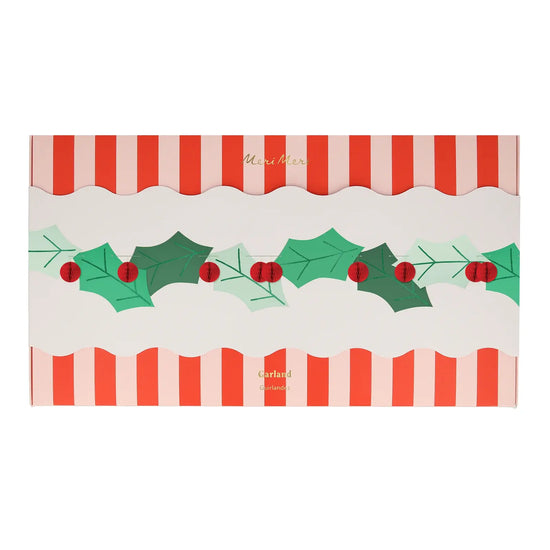 garland - giant honeycomb holly by meri meri