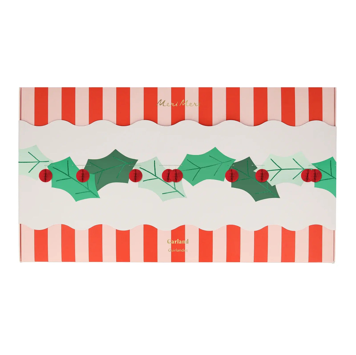 garland - giant honeycomb holly by meri meri