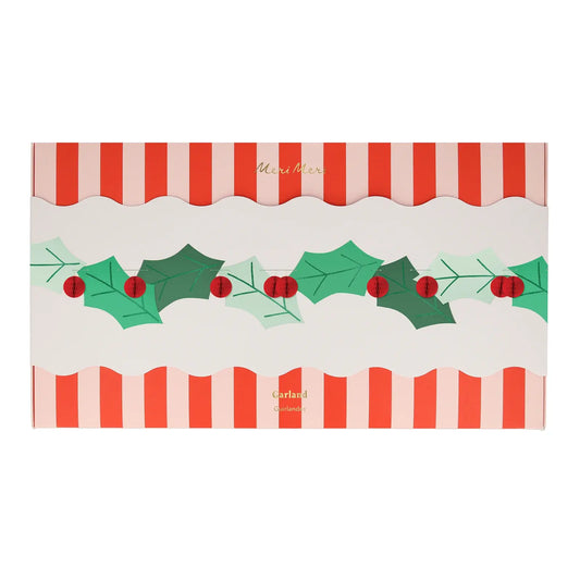 garland - giant honeycomb holly by meri meri