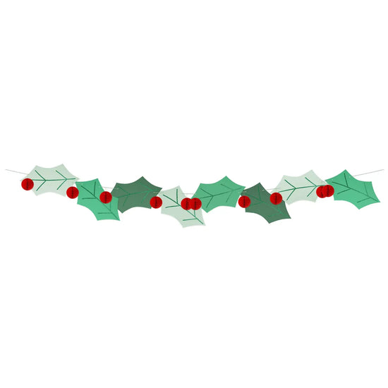 garland - giant honeycomb holly by meri meri
