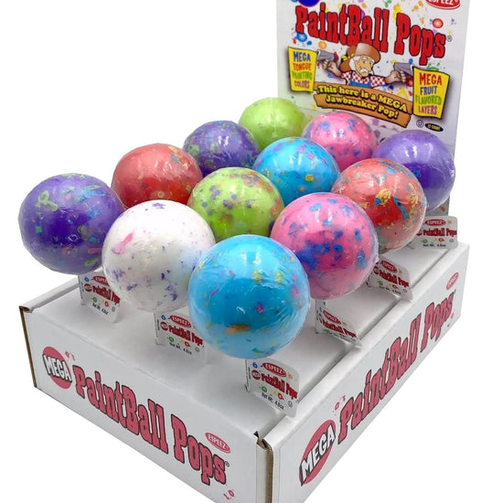 candy - mega jawbreaker - paintball pops by redstone foods inc