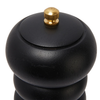 Salt & Pepper Mill | Black Rubberwood | Finial Top