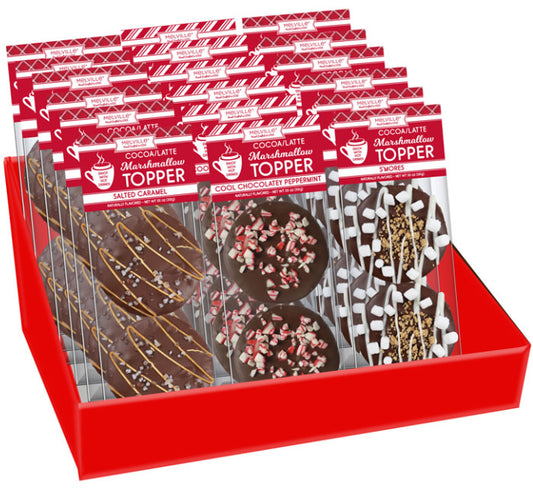 candy - chocolate marshmallow topper by redstone foods inc