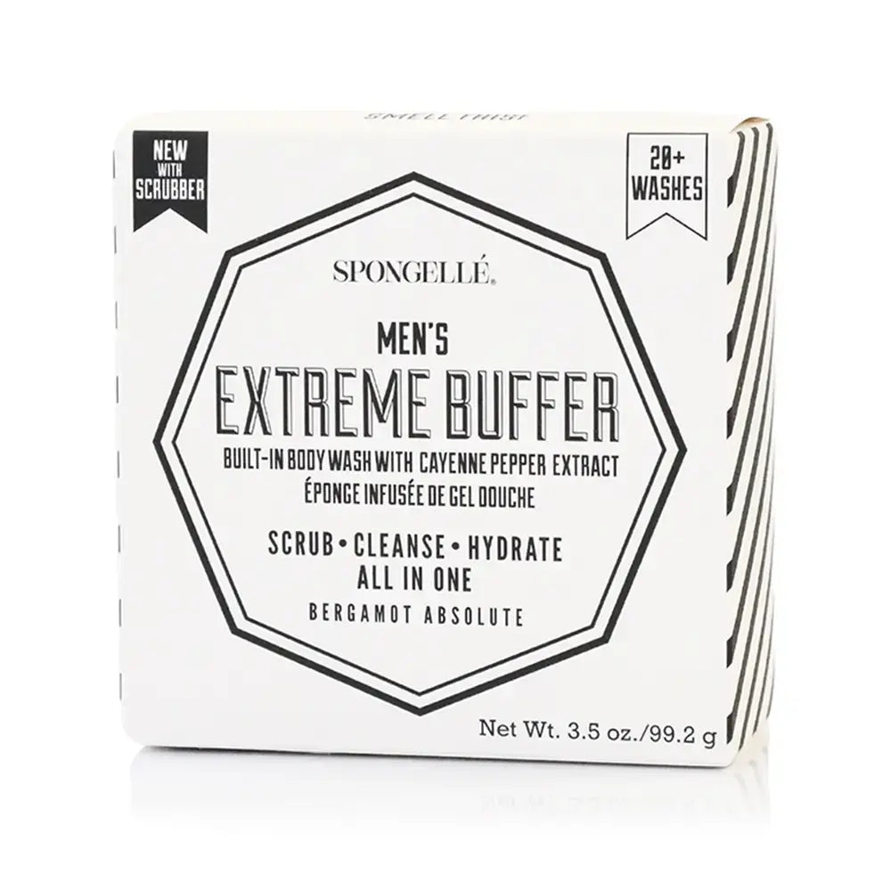 men's buffer - body wash infused by spongelle llc