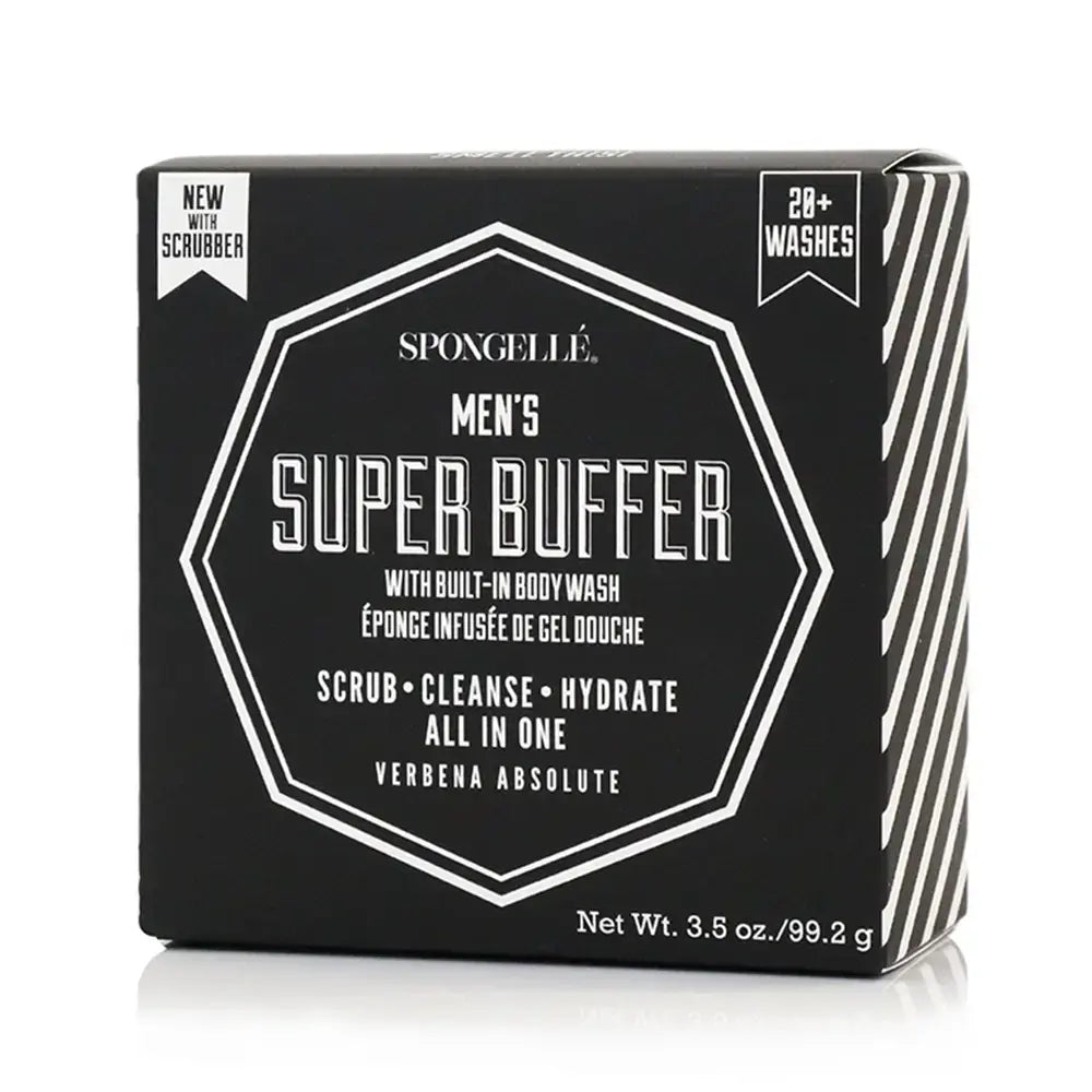 men's buffer - body wash infused by spongelle llc