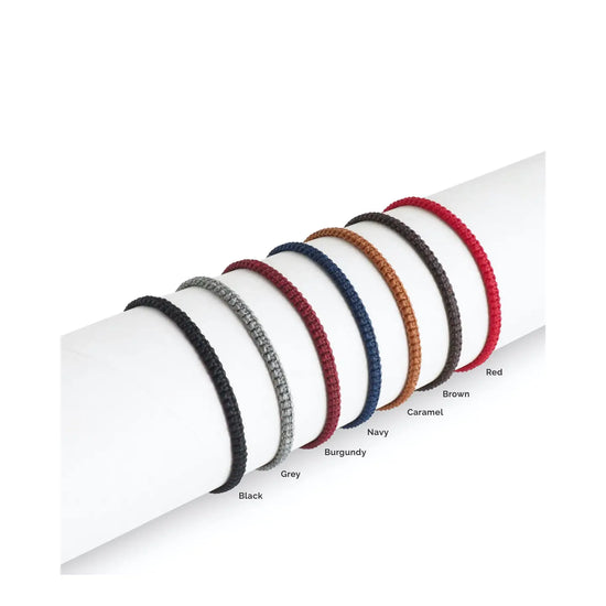 bracelet - thin macramé cord by makarla