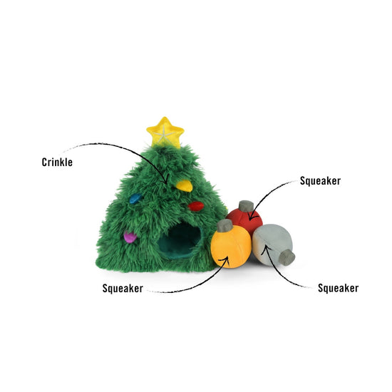 dog plush toy - holiday classic by p.l.a.y.