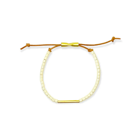 bracelet - "mesa" - japanese glass beads by son of a sailor