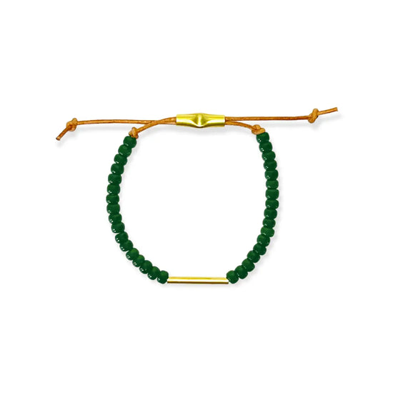 bracelet - "mesa" - japanese glass beads by son of a sailor