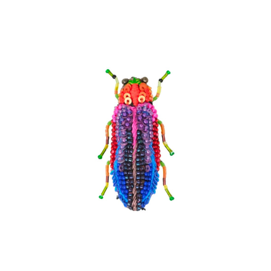 brooch pin - metallic beetle by trovelore