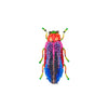 brooch pin - metallic beetle by trovelore