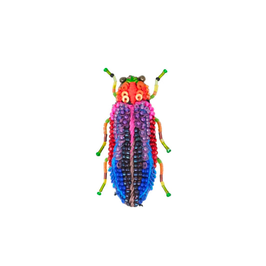 brooch pin - metallic beetle by trovelore