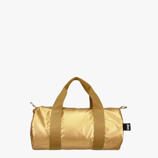 bag - weekender - gold metallic by loqi llc