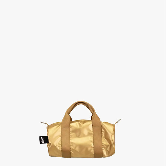 bag - weekender - gold metallic by loqi llc