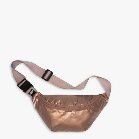 bag - bumbag - rose gold metallic by loqi llc