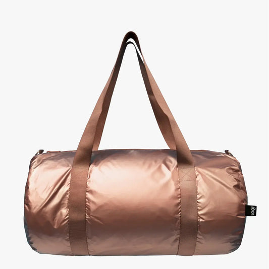 bag - weekender - rose gold metallic by loqi llc