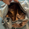bag - weekender - silver metallic by loqi llc