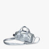 bag - weekender - silver metallic by loqi llc