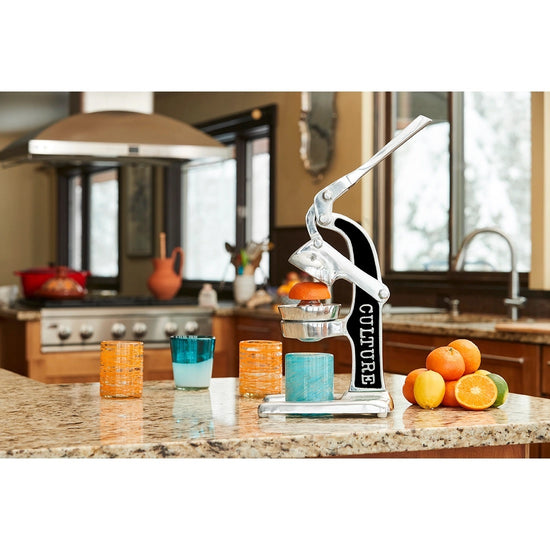 citrus juicer - hand crank by verve culture
