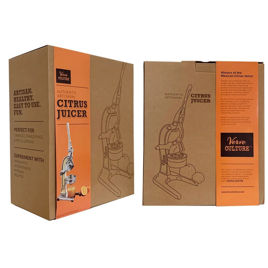 citrus juicer - hand crank by verve culture