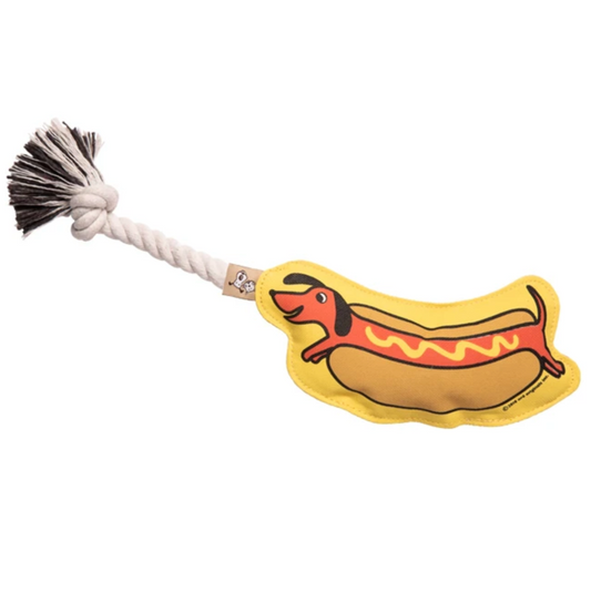 Dog Toy | Rope | Hot Dog