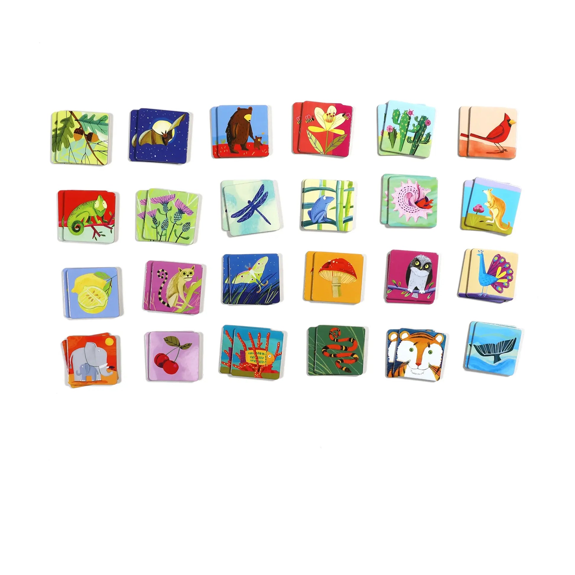 game - memory + matching - life on earth by eeboo