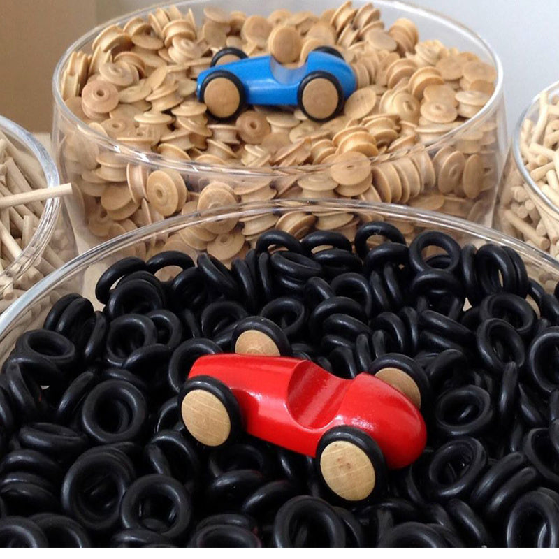 toy - mini wood racers by beyond 123
