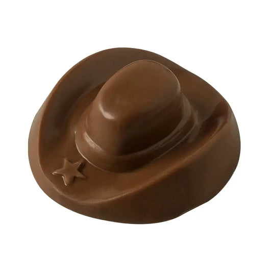 candy - bedré cowboy hat - milk chocolate by bedre fine chocolate