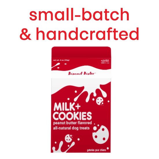 dog treats - pb milk & cookies by spunky pup bakery
