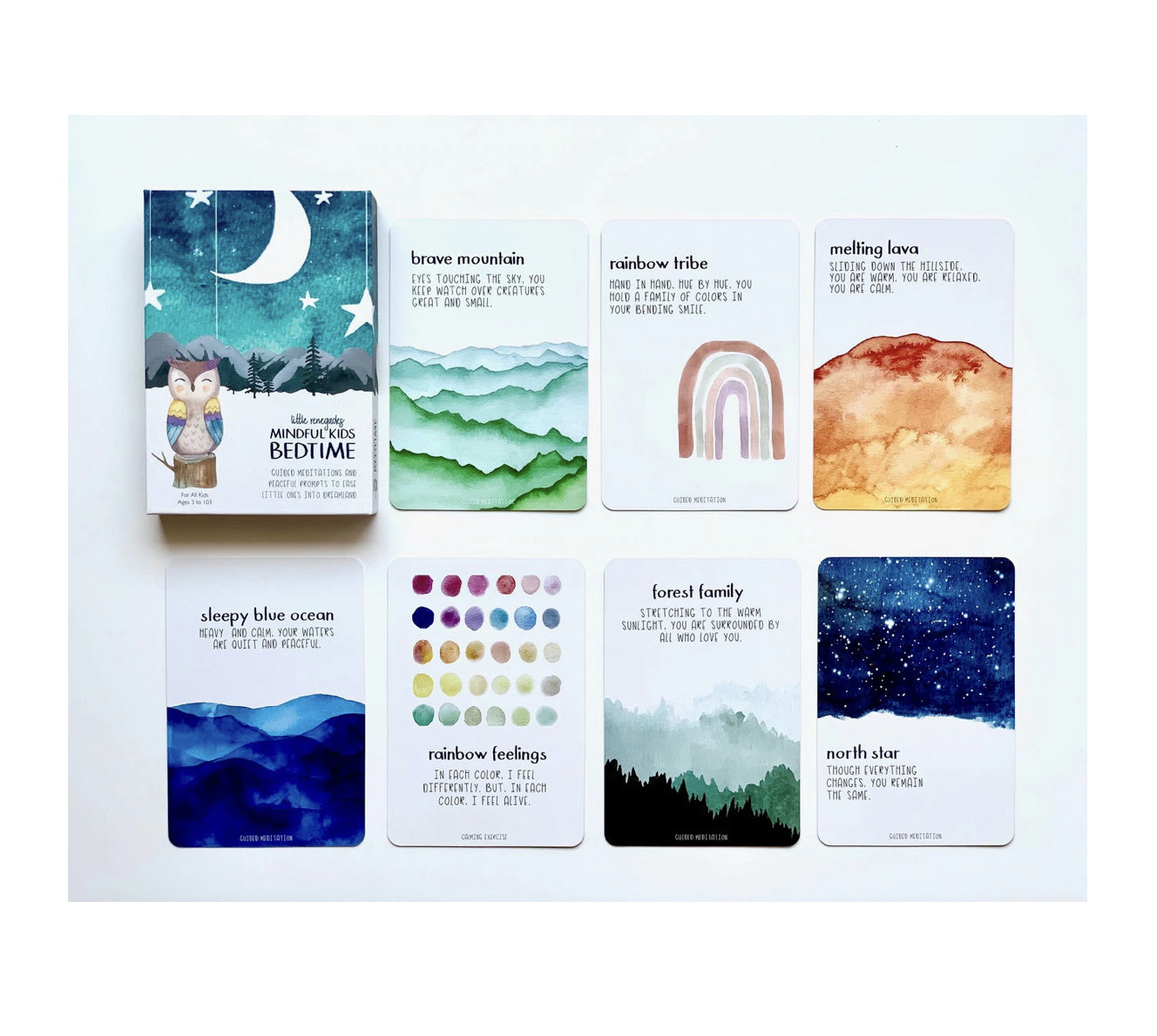 card set - mindful kids by little renegades
