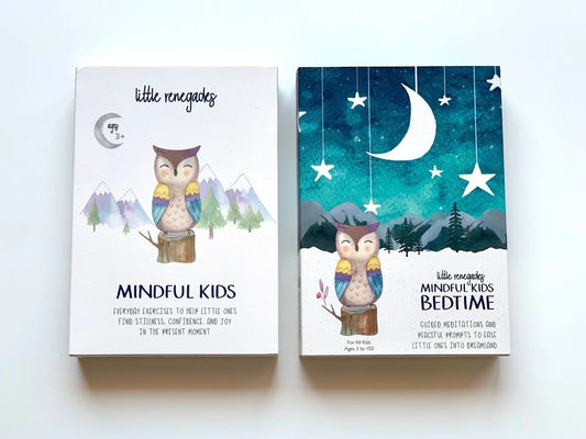 card set - mindful kids by little renegades