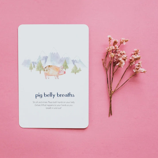 card set - mindful kids by little renegades